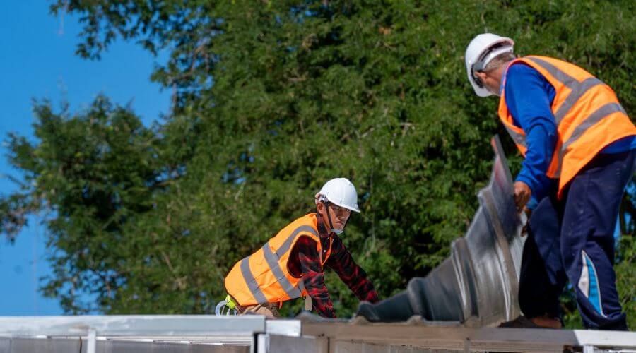 Roof repair in Tridell, UT